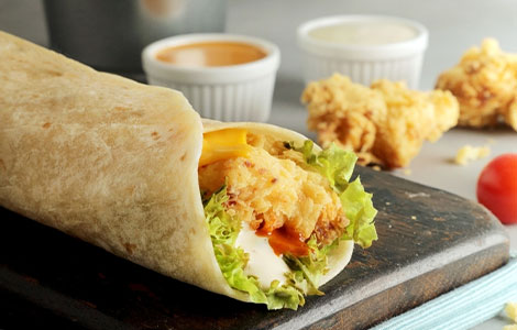 Chicken Strips Wrap